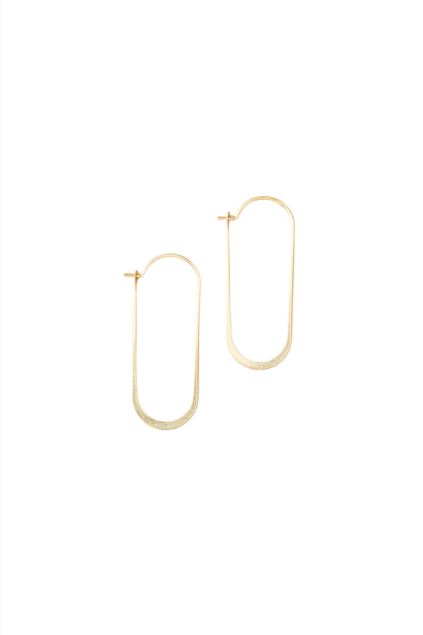 Cosmic Oval Earrings Gold Vermeil