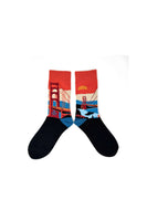 Golden Gate Evening Commute Socks