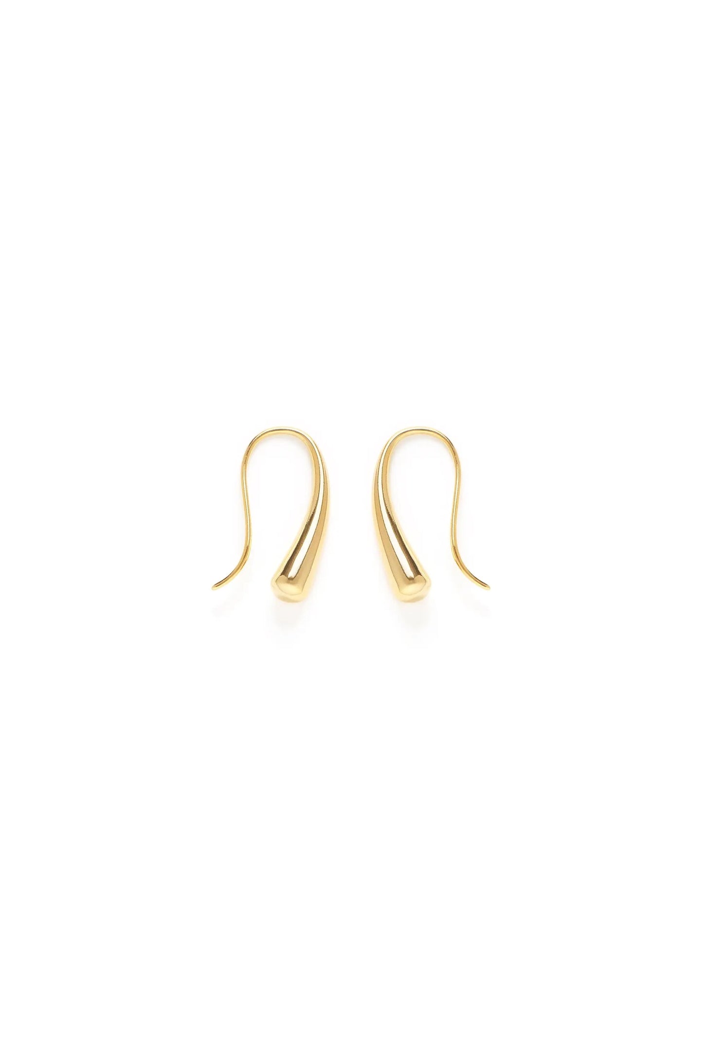 Gold Gota Drop Earrings