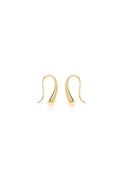 Gold Gota Drop Earrings