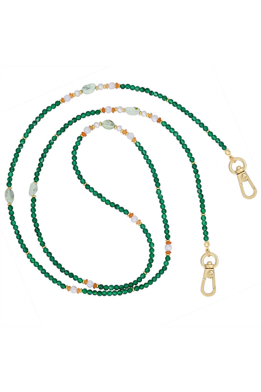 Green Agate Harmony Phone Chain