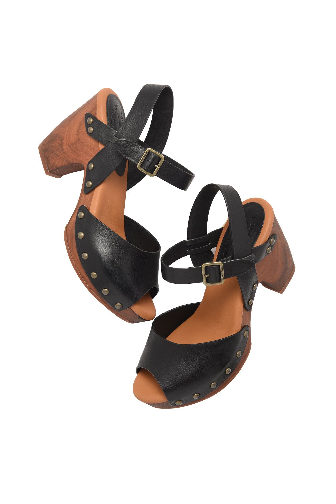 Gwen Peep Toe Platform Sandal Black