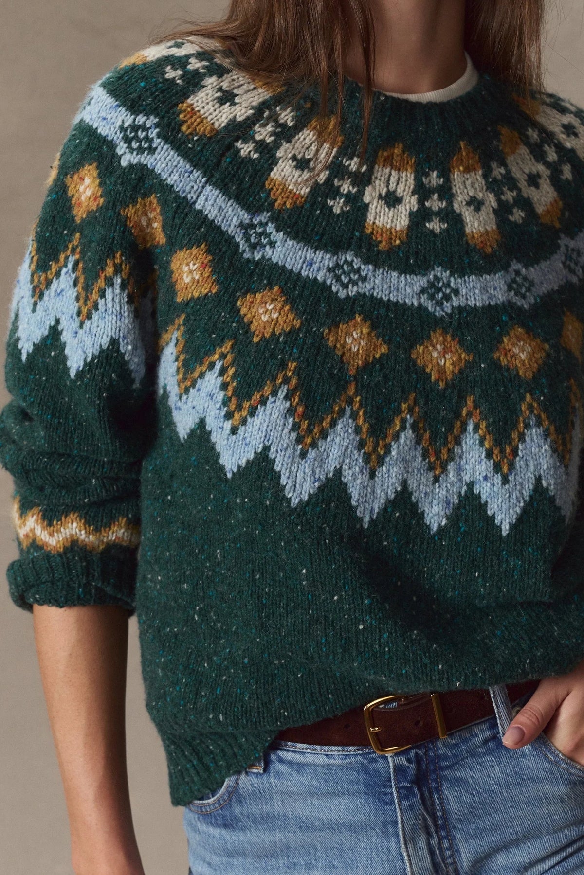 Donegal Fair Isle Sweater