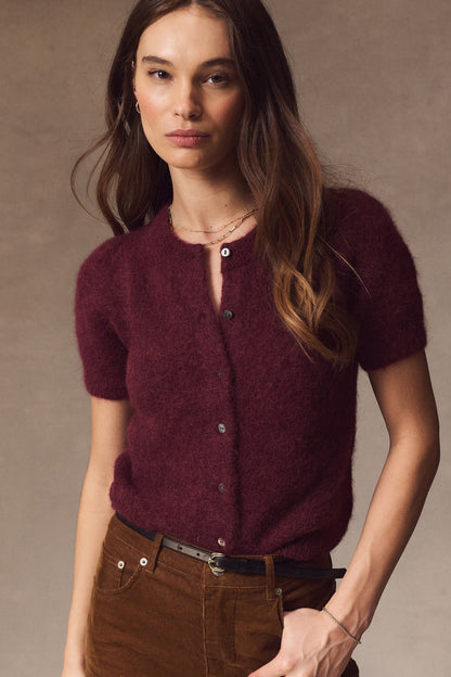 Suri Alpaca Cardigan