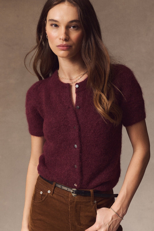 Suri Alpaca Cardigan