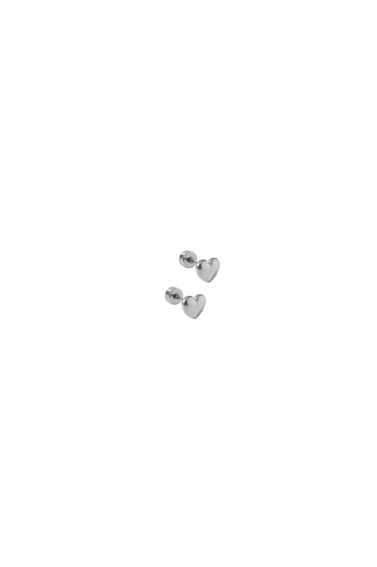 Hadley Screwback Studs Silver