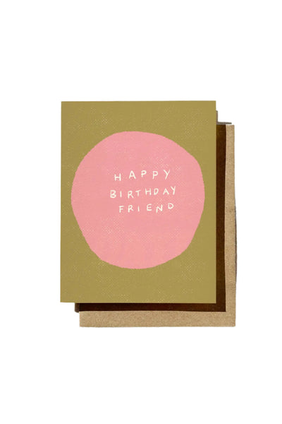 Happy Birthday Friend Card