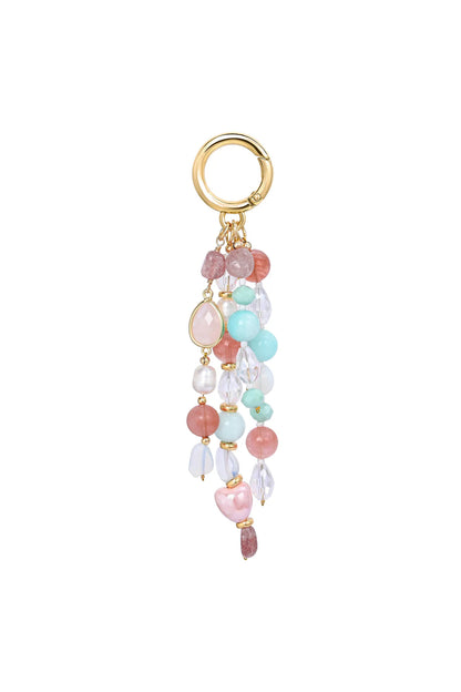 Harmony Bag Charm Rose Quartz