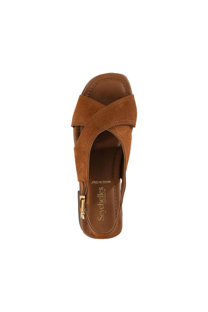 Heart Of Gold Suede Platform
