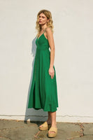 Heaven Sent Button Front Midi Dress