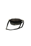 Helene Small Saddle Crossbody Black