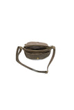 Helene Small Saddle Crossbody Dark Taupe