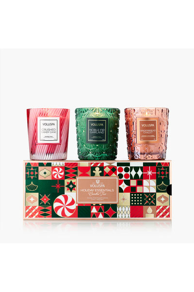 Holiday Essentials Candle Trio