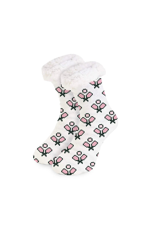 House Party Slipper Socks Pickleball