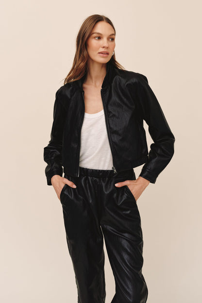 B20239-K08-300 - CROP BOMBER JACKET