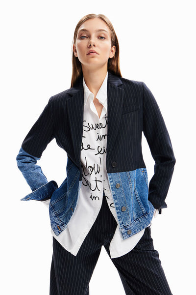 Hybrid Denim Blazer