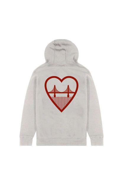 I Heart SF Zip-Up Hoodie