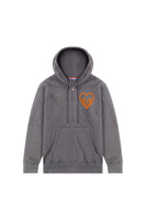 I Heart SF Zip-Up Hoodie Charcoal