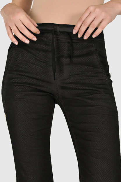 Iconic Stretch Jeans Black Snake