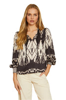 Ikat Tapestry Spencer Top