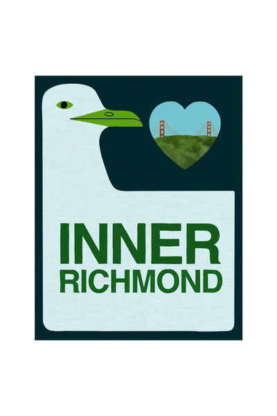 Inner Richmond 8 x 10 Print