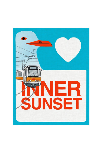 Inner Sunset 11 x 14 Print