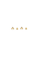 Insignia Combo Stud Earrings