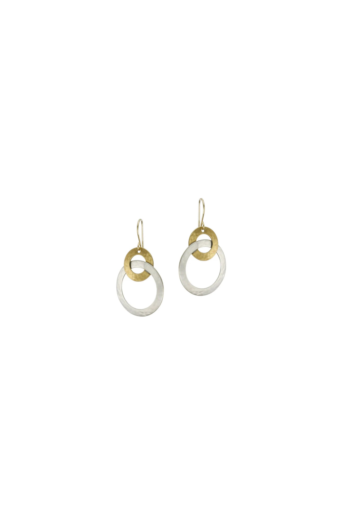 Intertwined Ring Earring