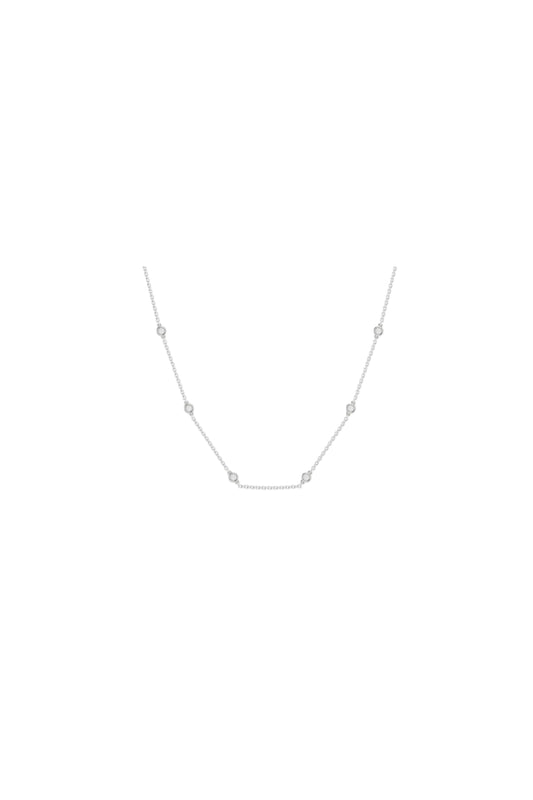 In the Loop Chain Necklace Silver