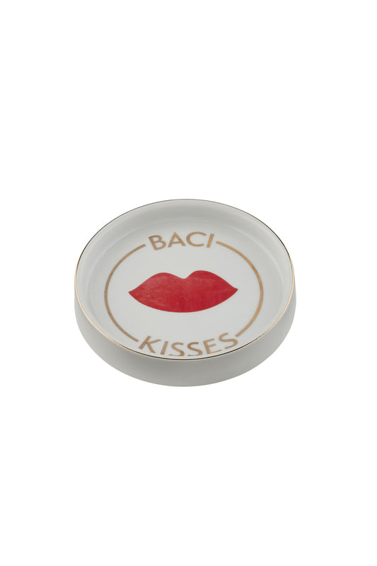 Italian Kisses Wine Coaster