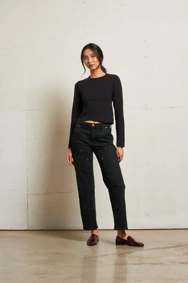 Jamie Long Sleeve Tee True Black