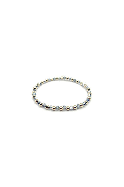 Jane Bracelet with Gray Crystal