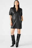 Jane Pleather Dress