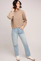 Jessica Waffle Knit Hoodie