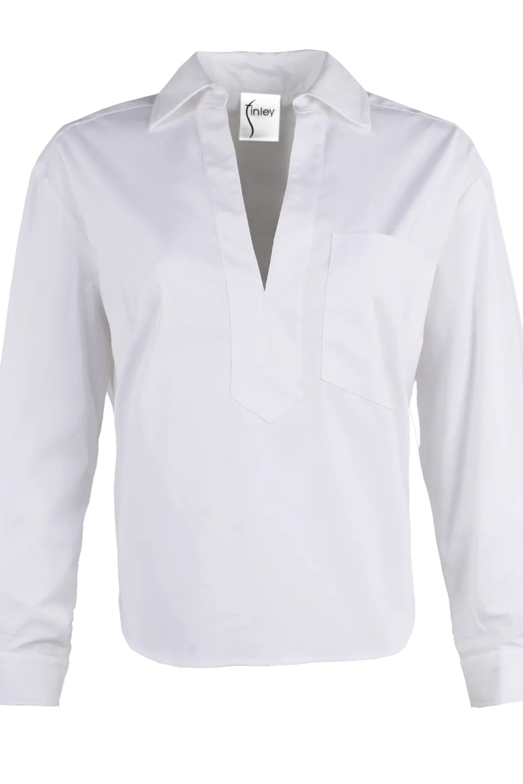 Joni Popover Shirt White