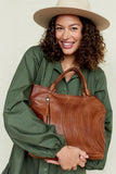 Joplin Tote/Crossbody Cognac