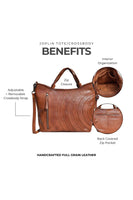 Joplin Tote/Crossbody Cognac