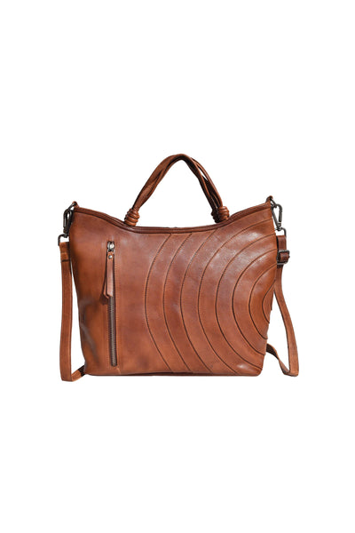 Joplin Tote/Crossbody Cognac