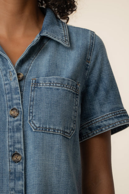 Parker Denim Mini Dress