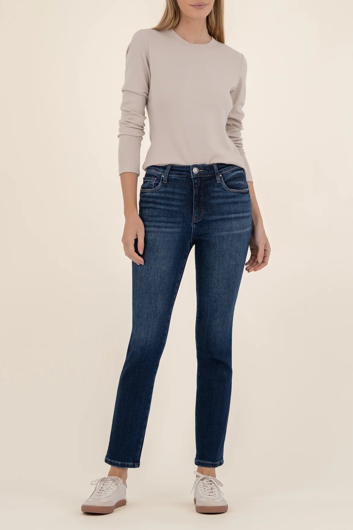 Reese High Rise Ankle Straight