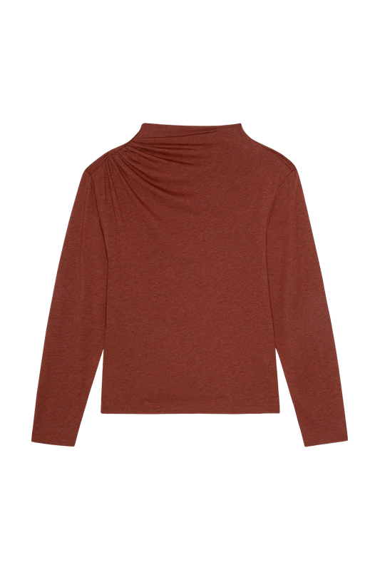 Kristen Mock Neck Tee