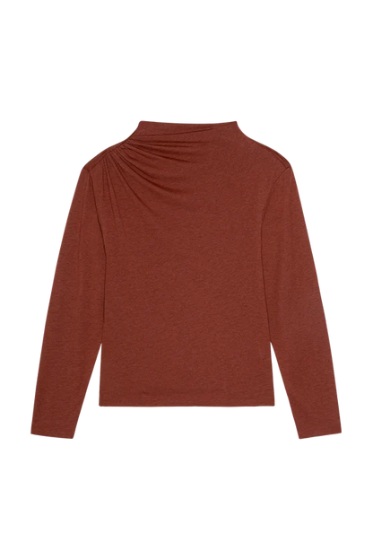 Kristen Mock Neck Tee