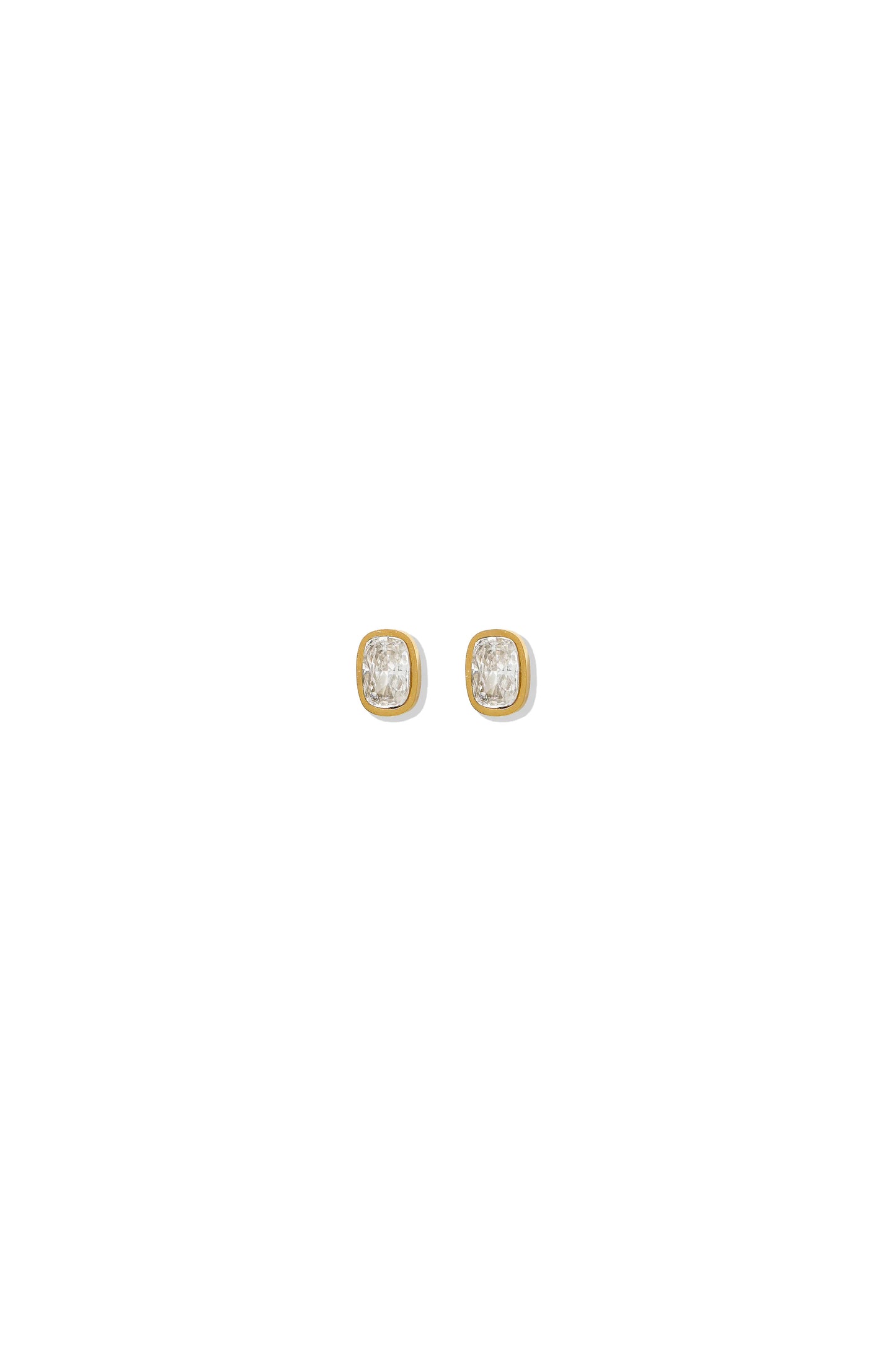 Kay Screwback Studs Clear