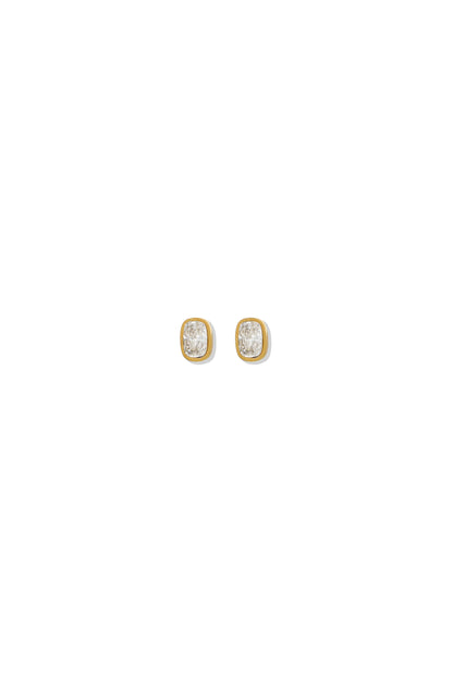 Kay Screwback Studs Clear