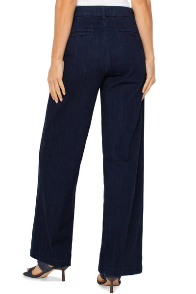 Kelsey Wide Leg Denim Trouser