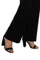 Kelsey Wide Leg Trouser Black