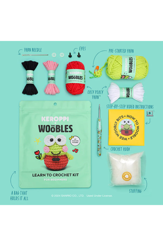 Keroppi™ Crochet Kit