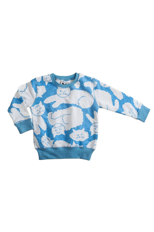 Kids Cloud Cat Sweatshirt
