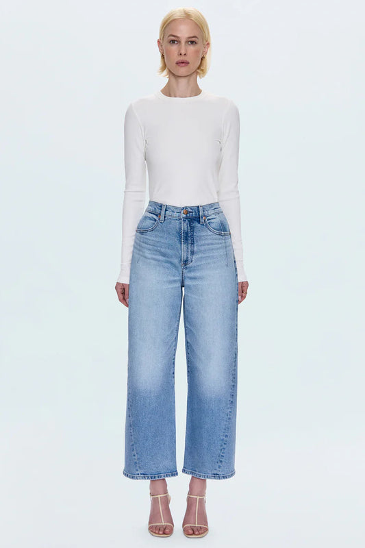 Kyra High Rise Bowed Ankle Terrace
