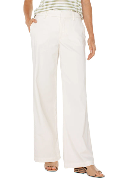 Kelsey Wide Leg Trouser Bone